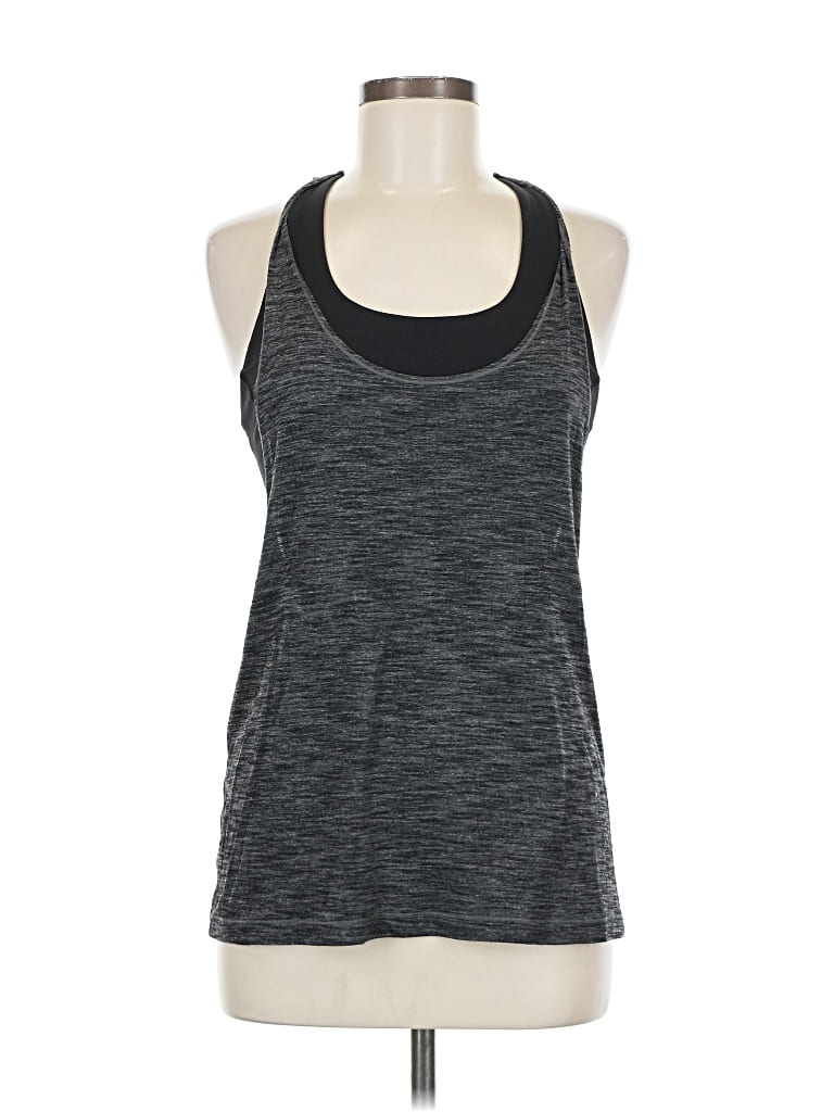 Pre-owned Lululemon Athletica Active Tank Top In Black