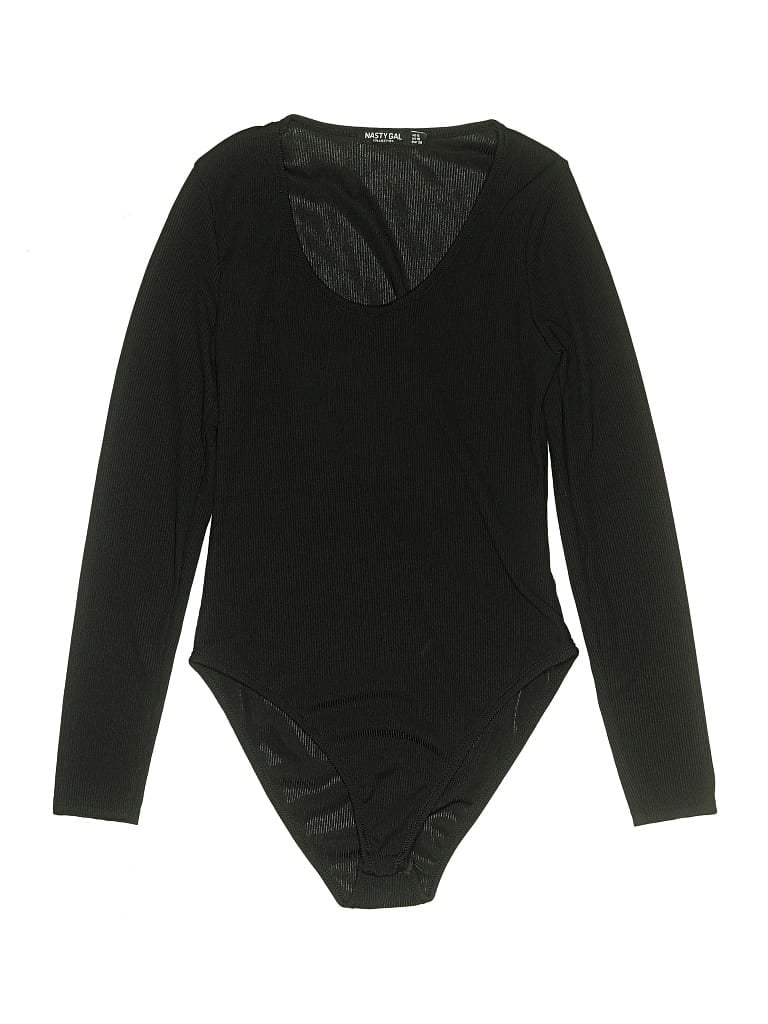 Pre-owned Nasty Gal Inc. Bodysuit In Black