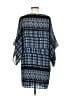 BCBGMAXAZRIA 100% Polyester Graphic Blue Casual Dress Size M - photo 2