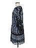 BCBGMAXAZRIA 100% Polyester Graphic Blue Casual Dress Size M - photo 5