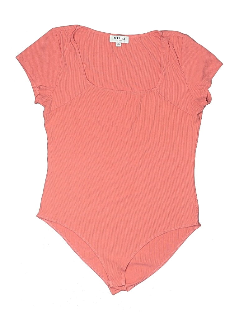 Pre-owned Gilli Bodysuit In Orange