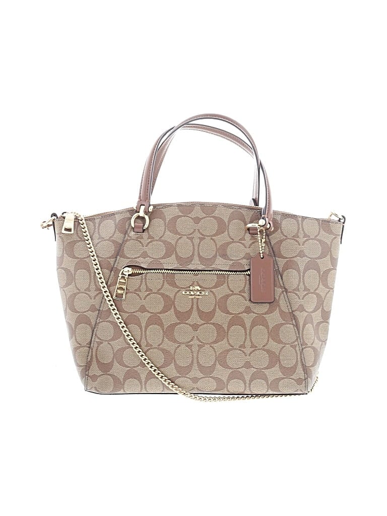 Pre-owned Coach Satchel In Brown