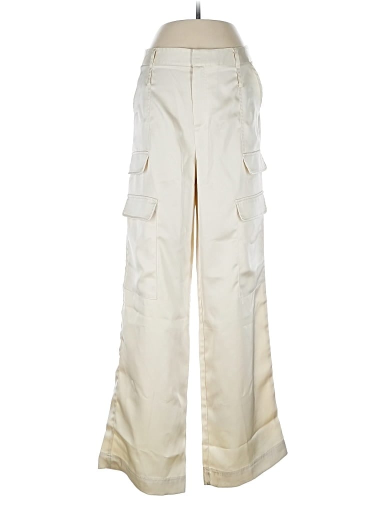 Pre-owned Noli Cargo Pants In White