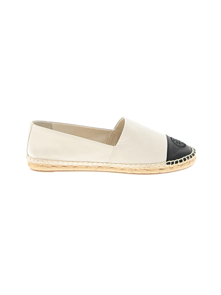 Pre-owned Tory Burch Flats In White
