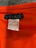 Venus 100% Polyester Orange Cocktail Dress Size 10 - photo 6