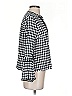 J.Crew 100% Cotton Checkered-gingham Black Long Sleeve Blouse Size 2 - photo 4