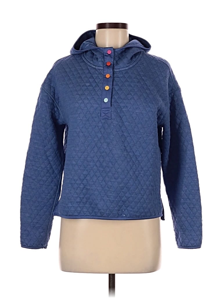 Pre-owned Marine Layer Pullover Sweater In Blue