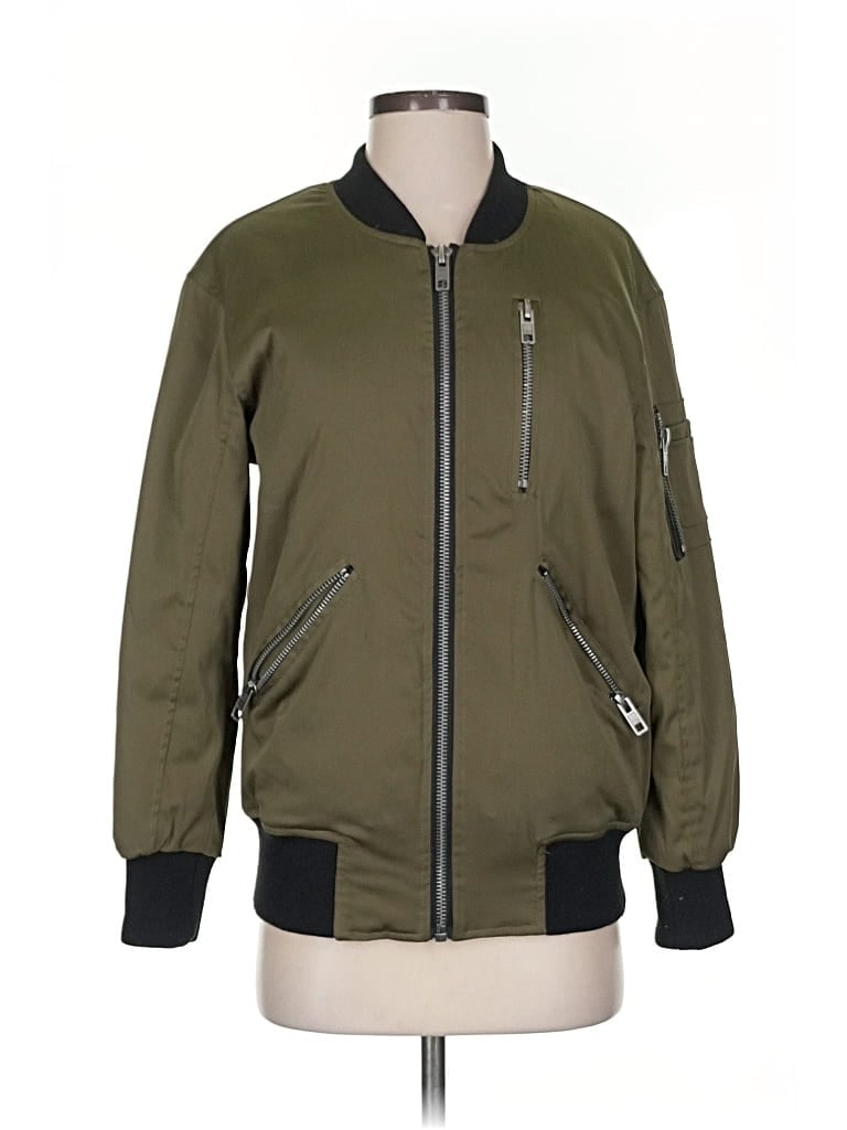 Pre-owned Asos Design Jacket In Green