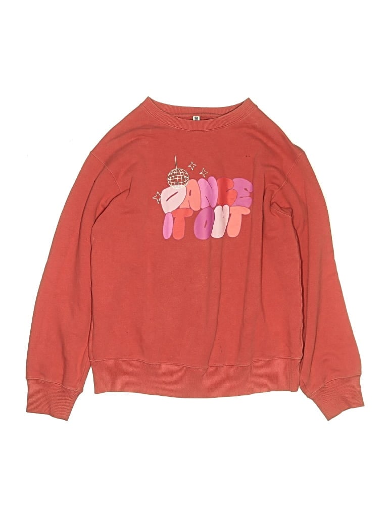 Pre-owned Uniqlo Kids' Sweatshirt In Pink