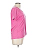 FILA Solid Pink Active T-Shirt Size L - photo 4
