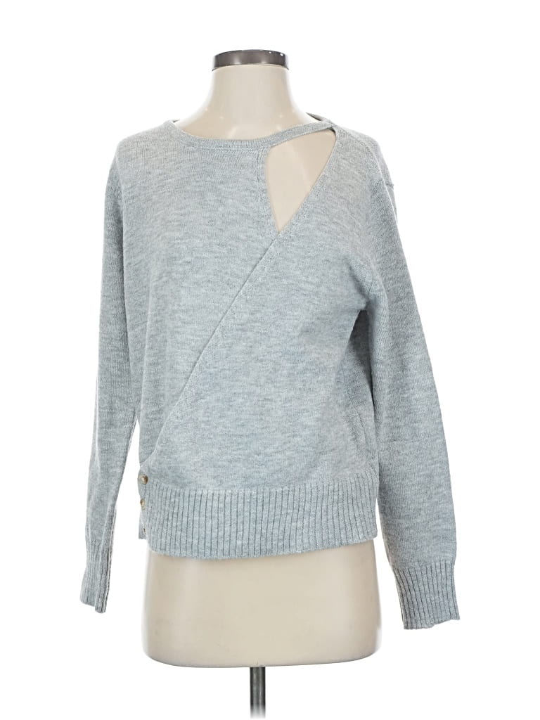 Pre-owned Cupshe Pullover Sweater In Gray