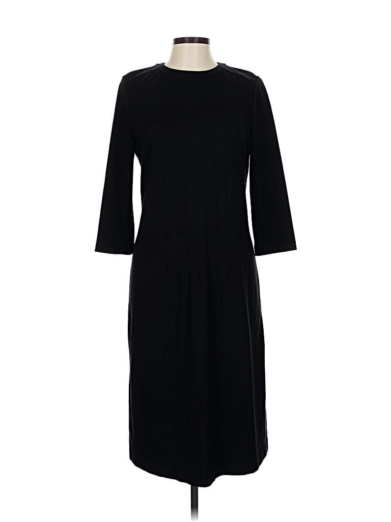 Pre-owned Talbots Casual Dress In Black