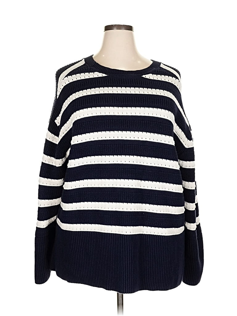 Pre-owned Gap Pullover Sweater In Blue