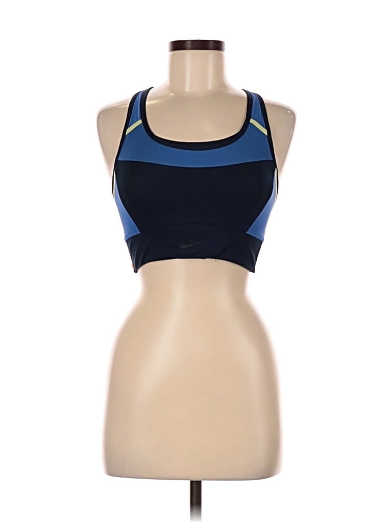 Pre-owned Nike Sports Bra In Blue
