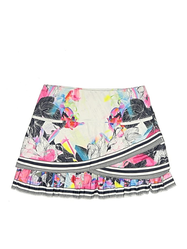 Pre-owned Lucky In Love Casual Skirt In White