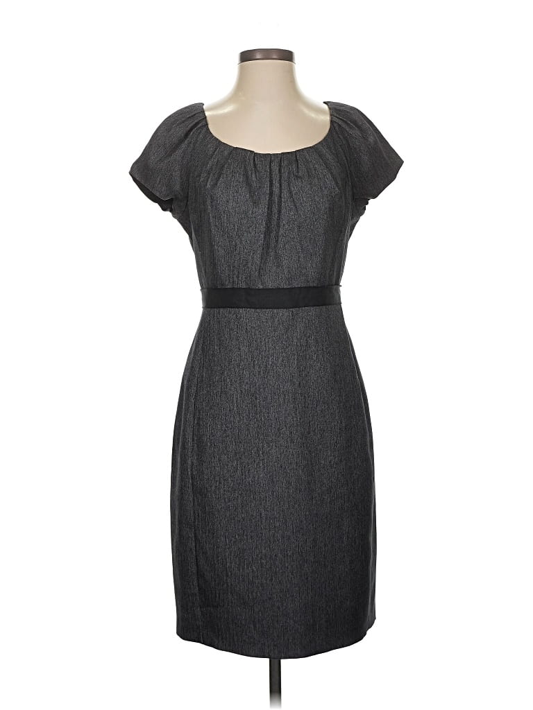 Pre-owned Tahari Casual Dress In Gray