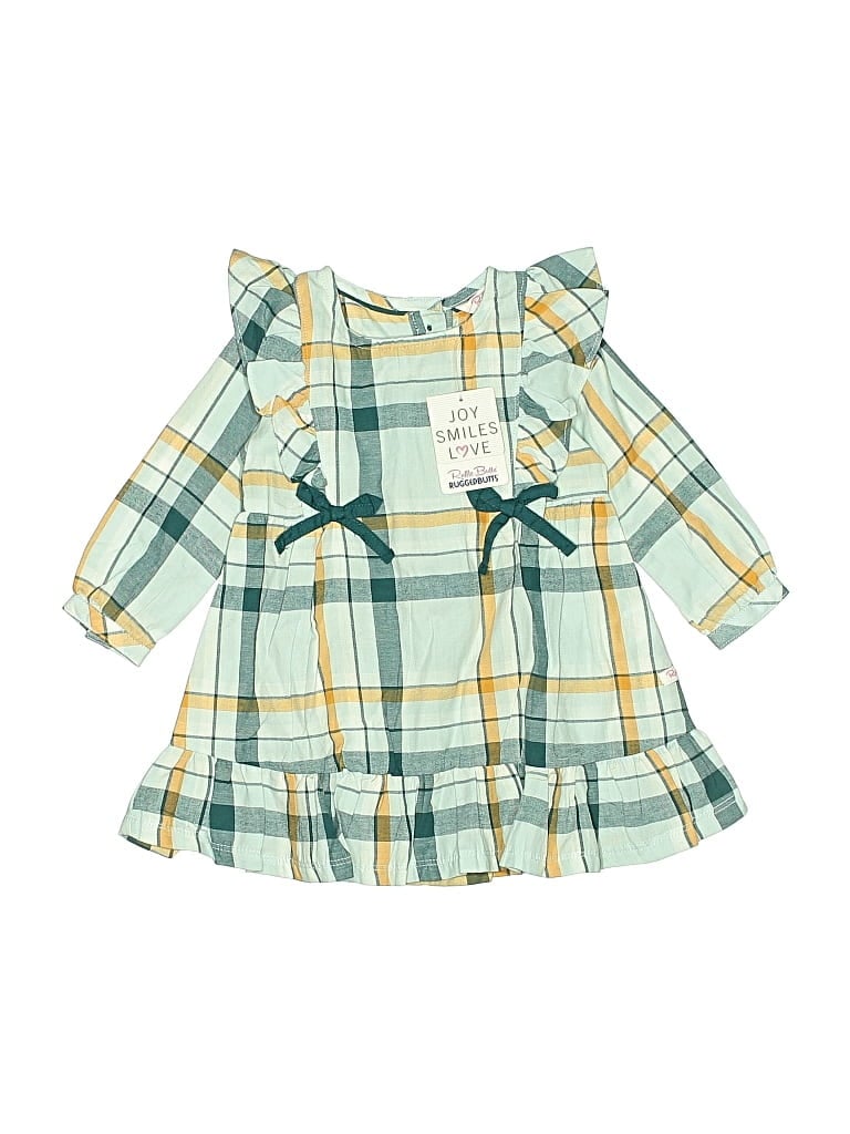 Pre-owned Ruffle Butts Kids' Dress In Green