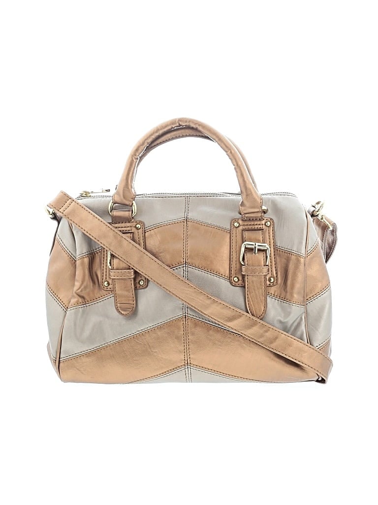 Pre-owned Steve Madden Satchel In Brown
