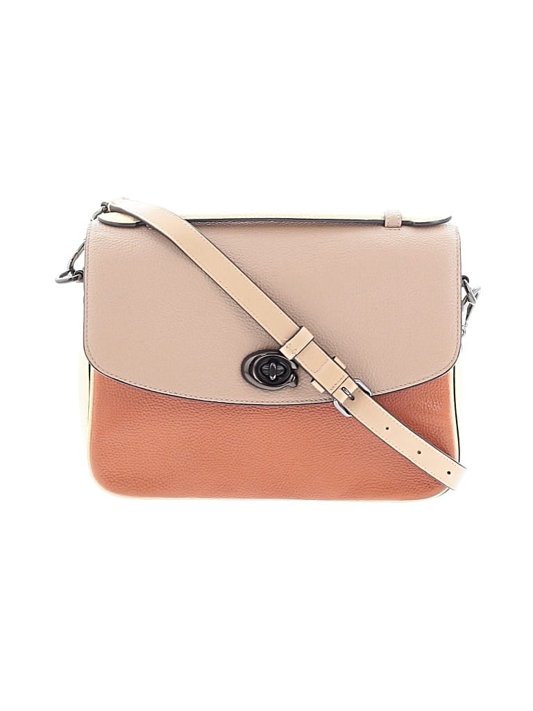 Pre-owned Coach Leather Satchel In Brown