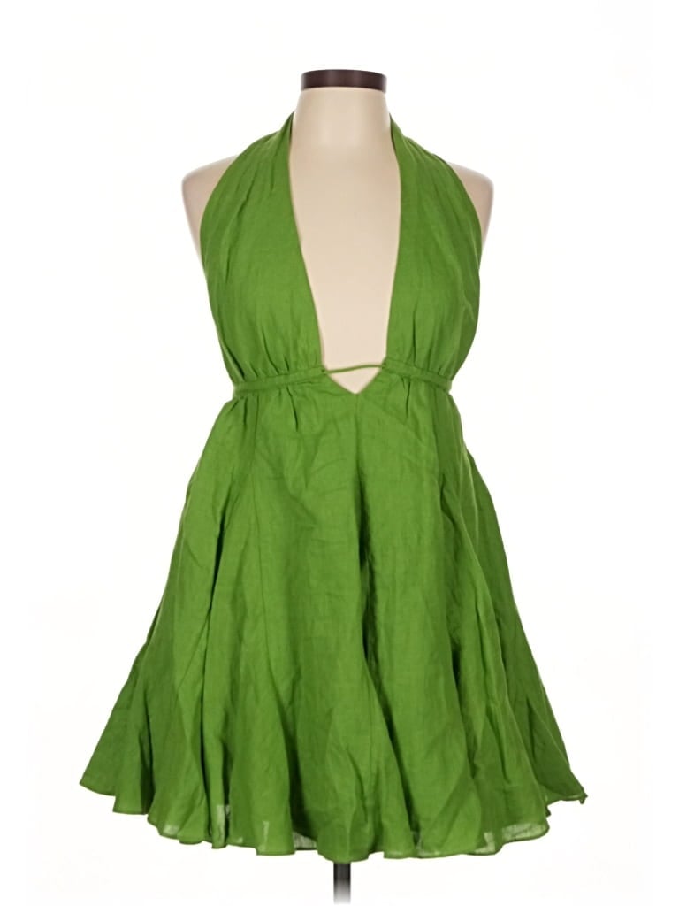 Pre-owned Nia Formal Skirt In Green