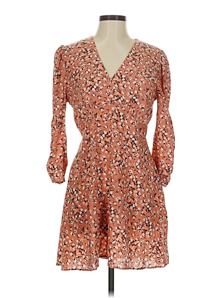 Pre-owned Zara Kimono In Orange