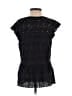 Gypsy 05 Solid Black Short Sleeve Top Size XS - photo 1