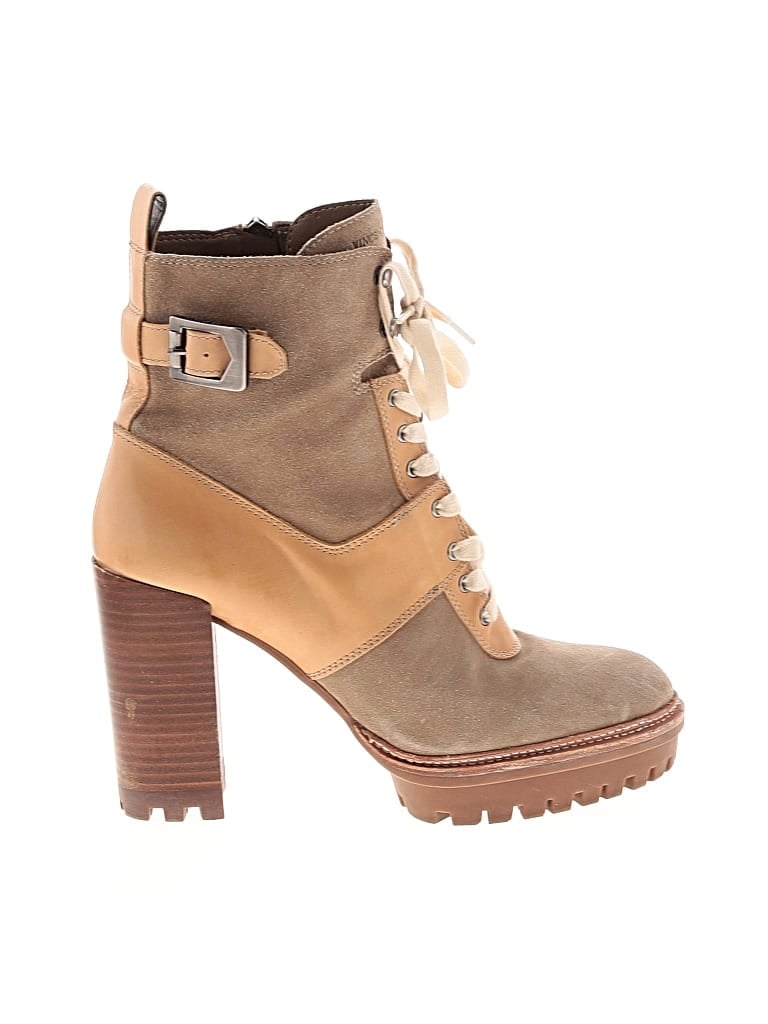 Pre-owned Vince Camuto Ankle Boots In Brown