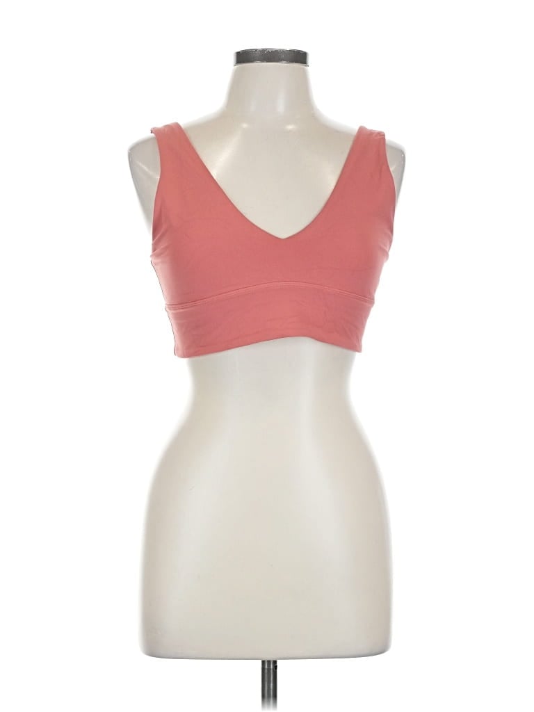 Pre-owned Lululemon Athletica Sports Bra In Pink