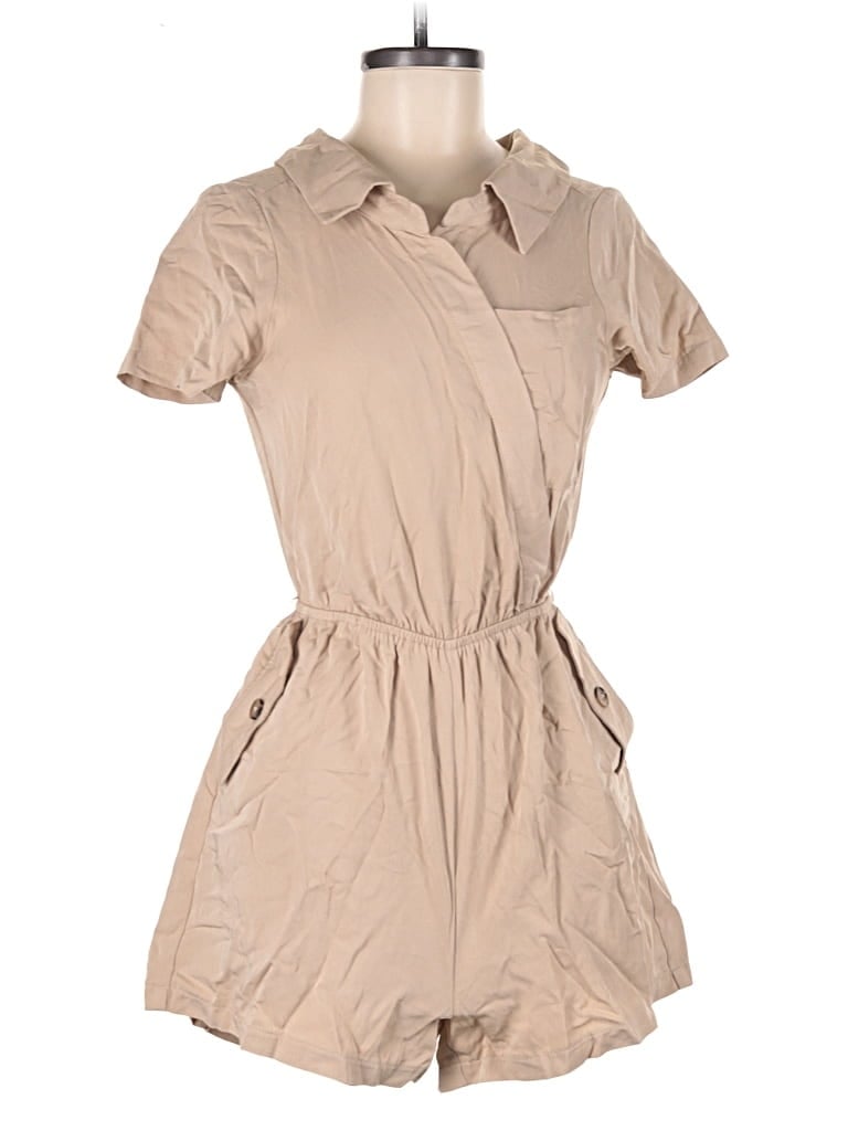 AAKAA Pre-owned Romper In Brown