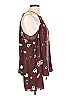 Cooper & Ella 100% Polyester Brown Sleeveless Blouse Size Lg (3) - photo 4