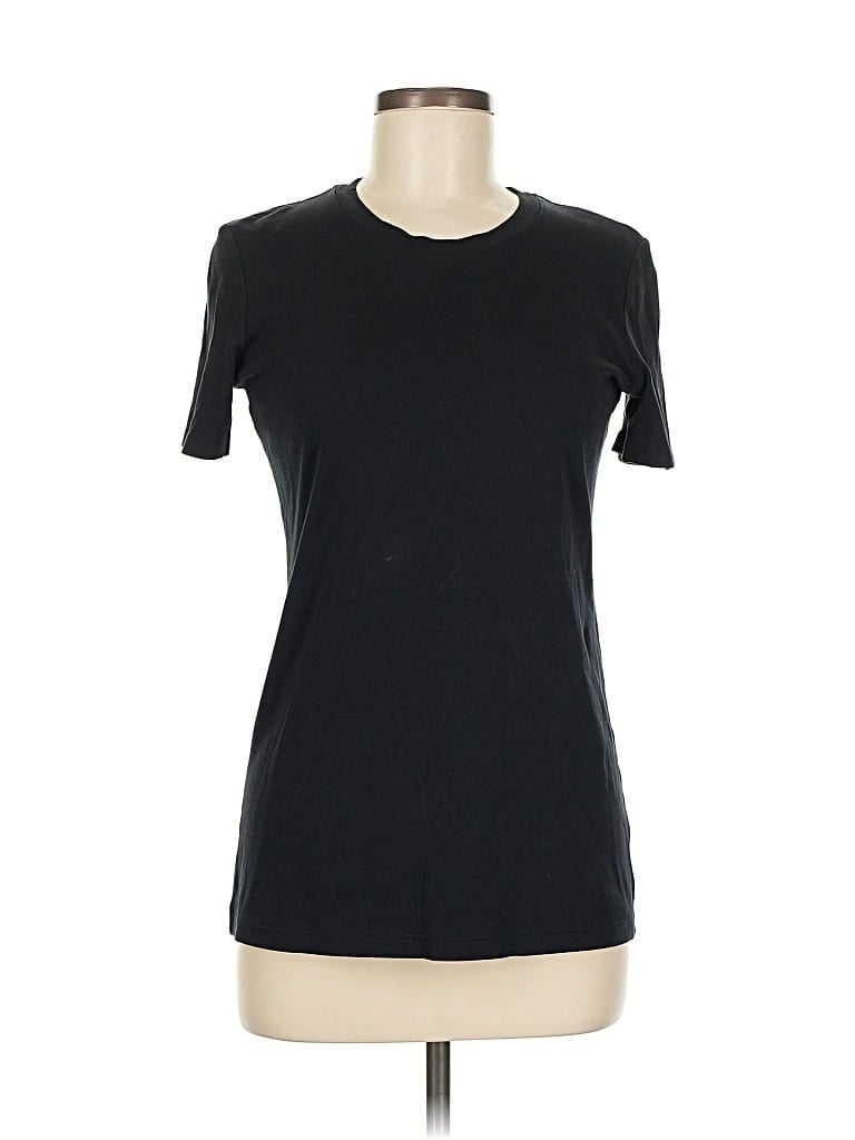 Pre-owned Theory Short Sleeve T-shirt In Black