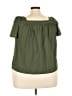 Torrid Green Short Sleeve Top Size 3X Plus (3) - photo 2