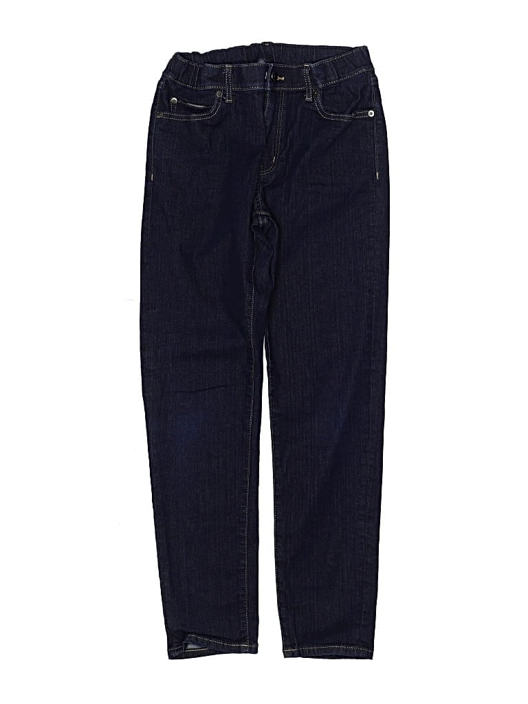 Pre-owned Uniqlo Kids' Jeans In Blue