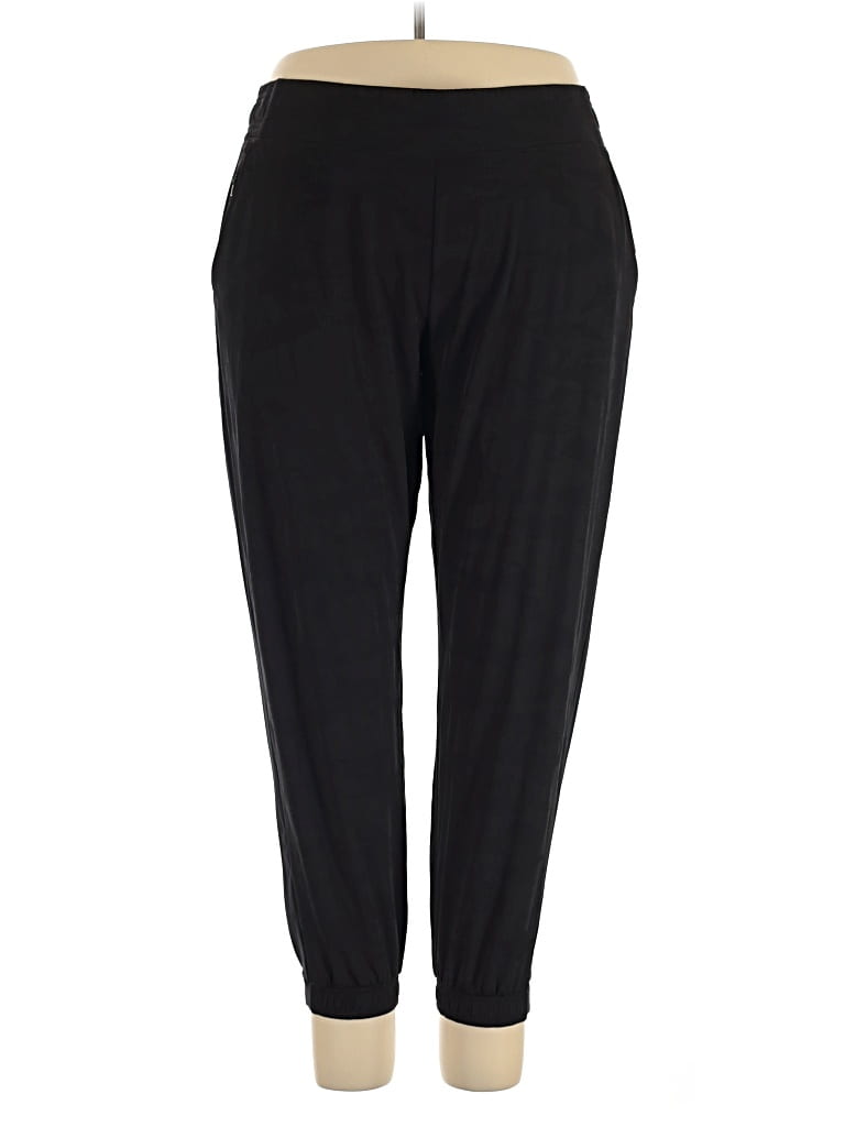 Pre-owned Athleta Casual Pants In Black