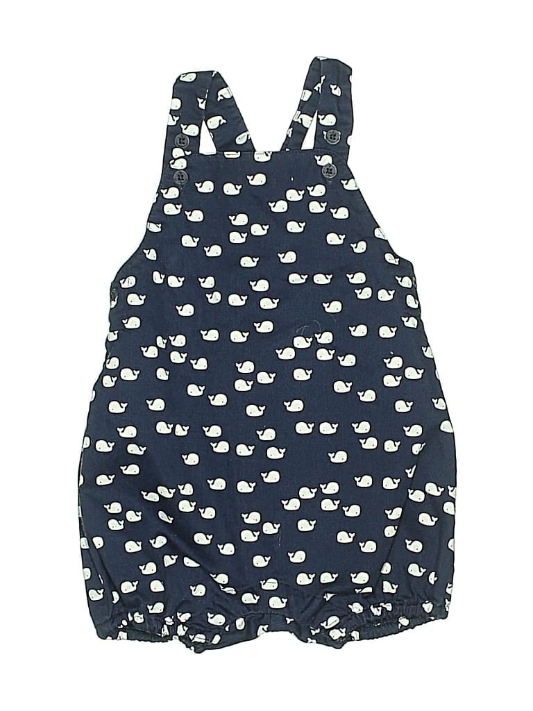 Pre-owned Janie And Jack Babies' Short Sleeve Onesie In Blue