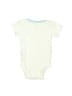 Carter's 100% Cotton Ivory Short Sleeve Onesie 3-6 MO / 6 MO - photo 2