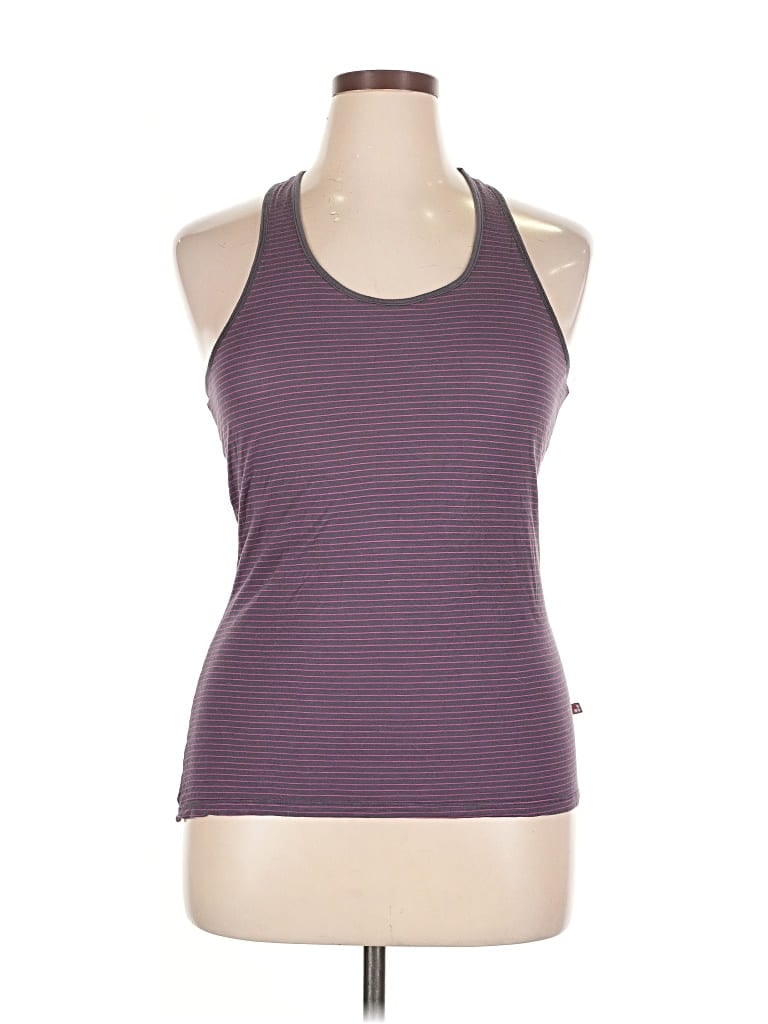 Pre-owned Sweaty Betty Tank Top Purple Halter Neckline Tops