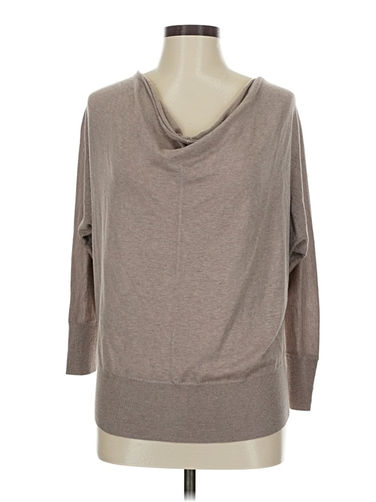 Pre-owned Ann Taylor Loft Pullover Sweater In Brown