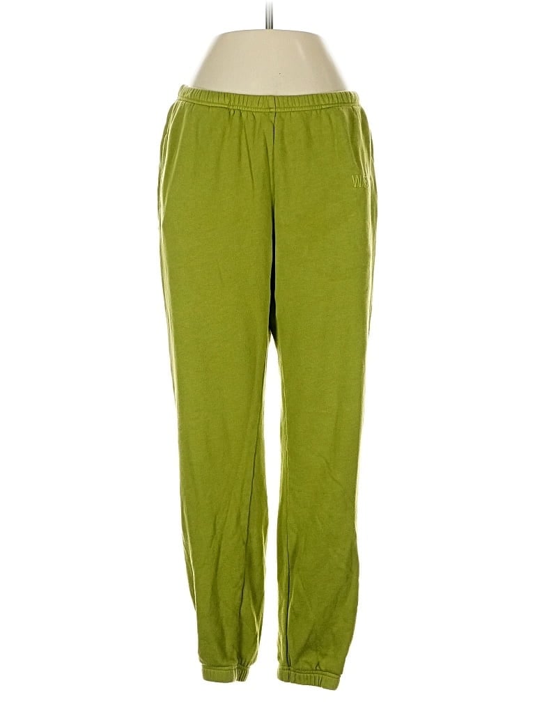 Pre-owned Wsly Casual Pants In Green