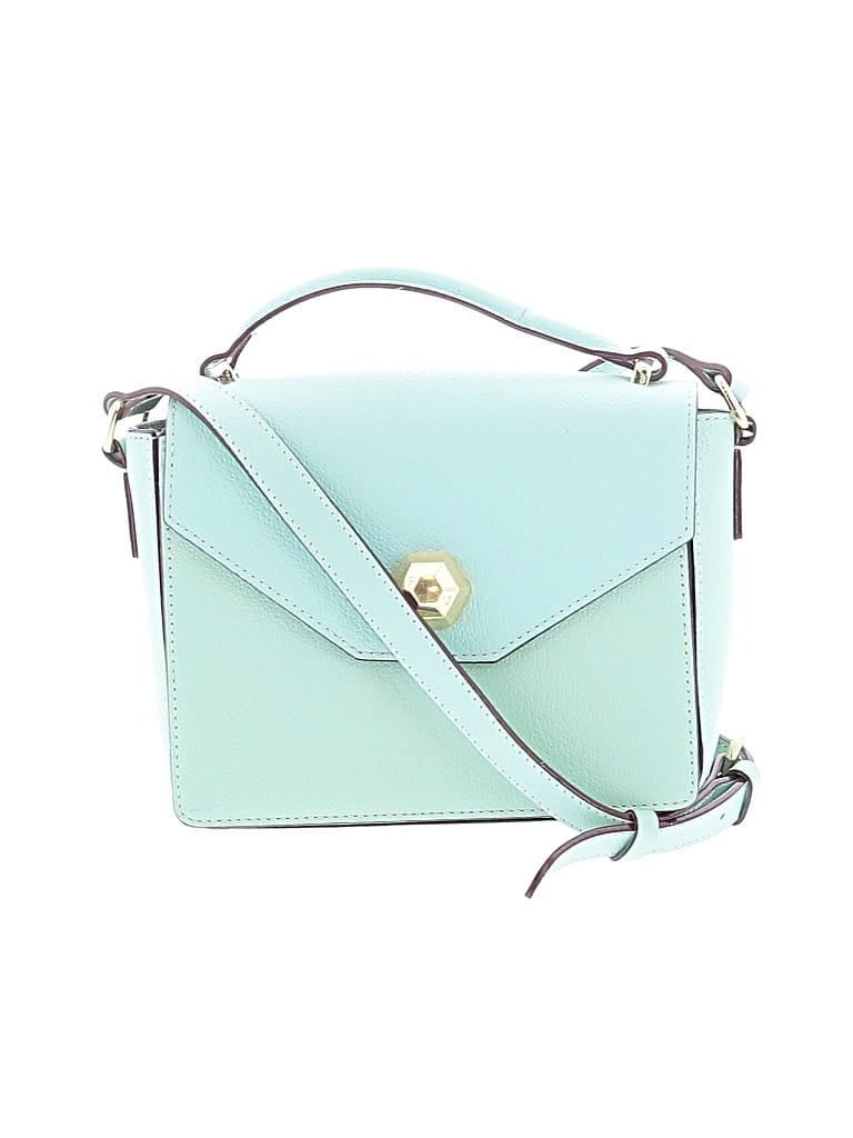 Pre-owned Frances Valentine Leather Satchel In Blue