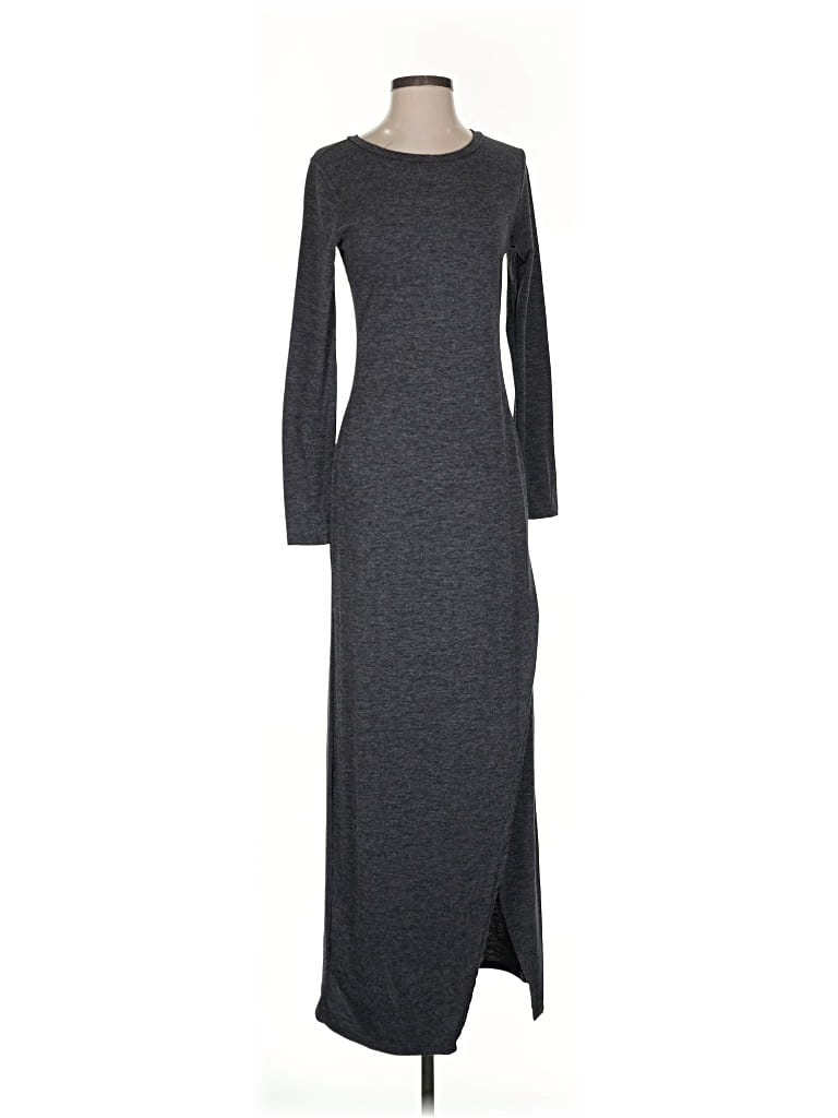 Pre-owned Leith Casual Dress In Gray