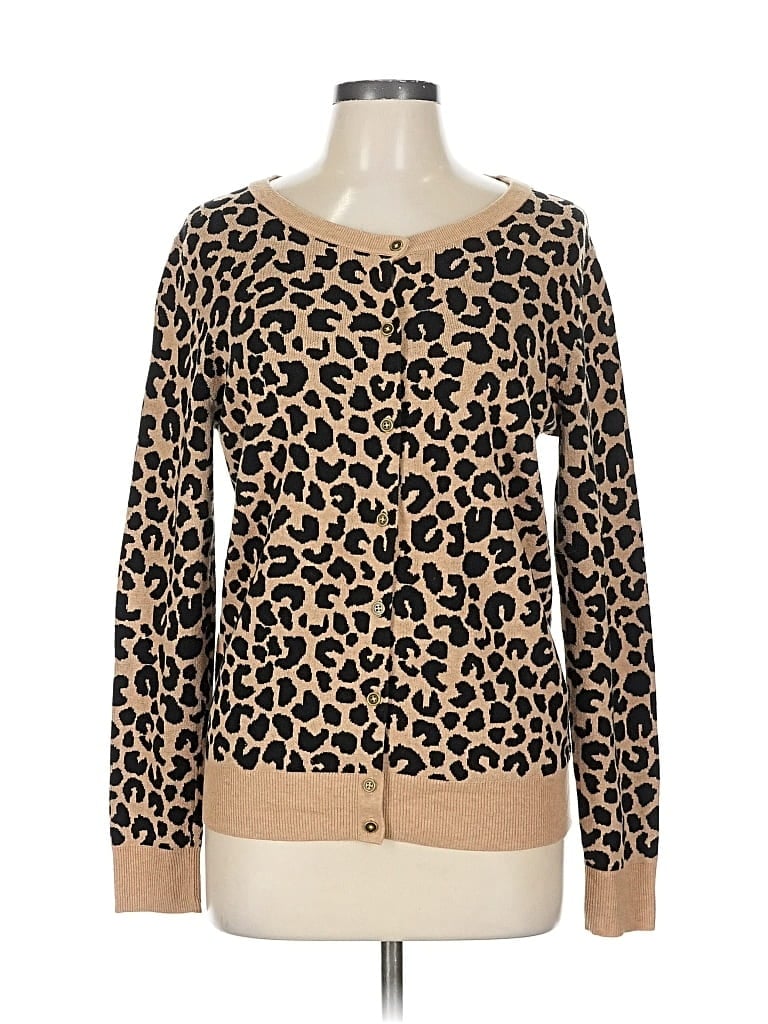 Pre-owned Unbranded Cardigan Sweater In Brown