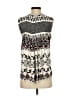 Parker 100% Silk Ivory Sleeveless Silk Top Size XS - photo 2