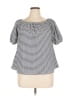 Lane Bryant Black Short Sleeve Blouse Size 14 - 16 Plus - photo 1
