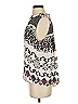 Parker 100% Silk Ivory Sleeveless Silk Top Size XS - photo 5