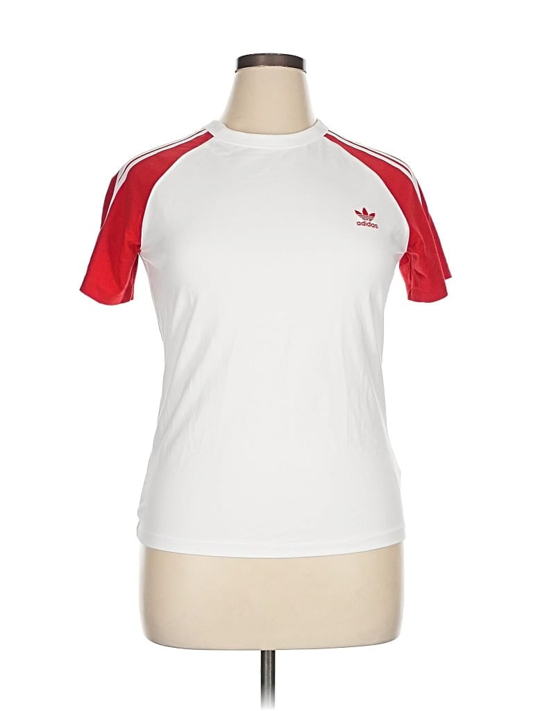 Adidas Originals Short Sleeve T-shirt In Red
