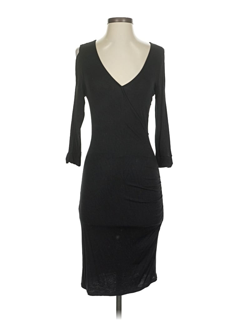 Pre-owned Venus Cocktail Dress In Black