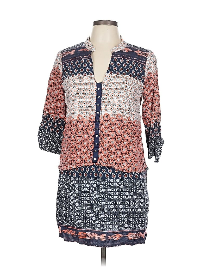 Pre-owned Zara Basic Casual Dress In Blue