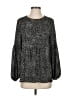 Ann Taylor LOFT 100% Polyester Black Long Sleeve Blouse Size XS - photo 1