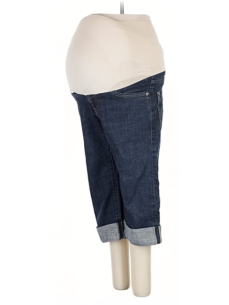 Pre-owned A Pea In The Pod Jeans In Blue